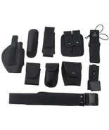 Military Tactical Duty Belt Bargain Crusader Adjustable 35&quot;-45&quot;. 9 Pouch... - $26.66 CAD