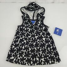 Marimekko x Target Baby Girl Black White Flower Mod Swim Coverup Dress T... - $14.85