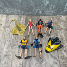 Chap Mei Scuba Diver Deep Sea Adventure 4&quot; Inch Action Figure Lot - £15.17 GBP