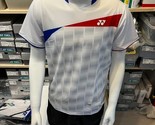 YONEX Men&#39;s Badminton T-Shirts Sports Top Apparel White [100/US:S] NWT 2... - £37.61 GBP