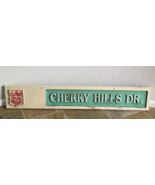 Vtg Wooden Street Sign-Cherry Hills Dr.-Double Side-Denver CO-Rustic-Big... - $187.00