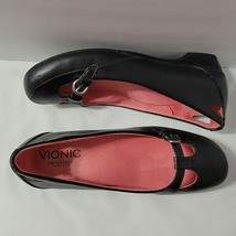  Sz 6.5 - 7 M Black Flat Slip On Vionic Sophia US Loafer Dress Casual Women 37.5 - £27.22 GBP