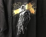 TeeFury Robocop XLARGE Shirt &quot;Detroit Knight Rises&quot; Dark Knight Mash Up ... - £12.02 GBP