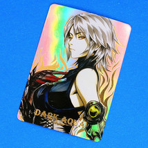 Kingdom Hearts Dark Aqua Rainbow Foil Holographic Anime Figure Art Card - £11.79 GBP
