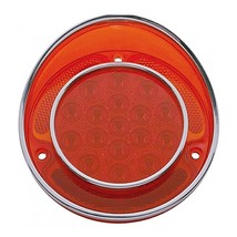 68-69-70-71-72-73 Corvette Red LED Rear Tail Light Turn Signal Lamp Bulb Lens - £27.48 GBP