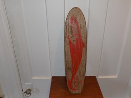Vintage Shark Wooden Skateboard By Nash with Metal Wheels - $173.25