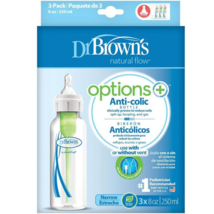 Dr Browns Options Anti-Colic With Level 1 Teat Narrow Neck Bottle 250ml ... - £101.56 GBP