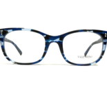 Valentino Eyeglasses Frames VA 3010 5038 Black Blue Tortoise Studded 52-... - $88.84