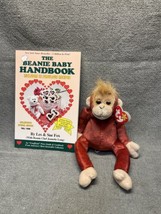 TY Schweetheart The Monkey Beanie Baby Beanie Baby Handbook KG - $24.75