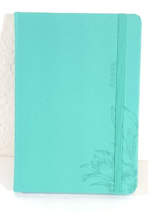 JOURNAL NOTEBOOK 4.8&quot; x 6.97&quot; Premium Textured Hardcover - Lined - AQUA - $6.64