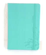 JOURNAL NOTEBOOK 4.8&quot; x 6.97&quot; Premium Textured Hardcover - Lined - AQUA - $6.64