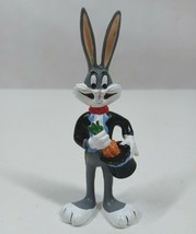 Vintage 1988 Applause Warner Bros Looney Tunes Bugs Bunny Magician 3.5&quot; ... - $4.84