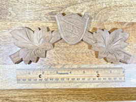 NOS Wooden Cuckoo Clock Topper 9 Inches Long  (K9973) - £15.74 GBP