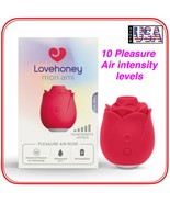 Lovehoney, Mon Ami Pleasure Air,  Suction Vibrating Rose, Red - $55.88