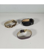 Watch Band Replacement Lot of 3 Leopard Brown and Black Adjustable 1 Piece - £6.98 GBP