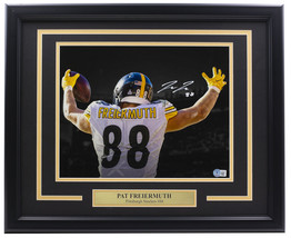 Pat Freiermuth Firmado Enmarcado Pittsburgh Steelers 11x14 Foto Bas ITP - £193.66 GBP