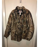 Sports Afield Camo Jacket Mens Large Realtree Print Lightly Insulated Po... - $468.29 MXN
