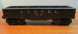 LIONEL 6112  CAR PLASTIC 8 WHEEL FOR STEAM LOCOMOTIVE TRAIN - £12.94 GBP