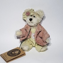 VTG Boyds Bears Daisy Bloomengrows Jointed Bear Plush Pink 7&quot; Retired - £10.19 GBP