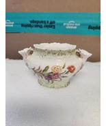 VINTAGE ANTIQUE VASE VICTORIA CARLSBAD AUSTRIA FLOWERS CARNATIONS - $17.37