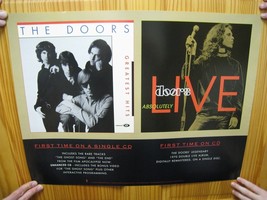 The Doors Absolutely Live Poster Greatest Hits Premiere CD Tape-
show or... - $268.94