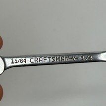 Craftsman-V- (43942) Combination 1/4&quot; Box / 15/64&quot; Open End Wrench USA - $210.74 MXN
