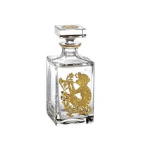 VISTA ALEGRE - Golden Monkey - Whisky Decanter - Handmade Crystal - £320.74 GBP