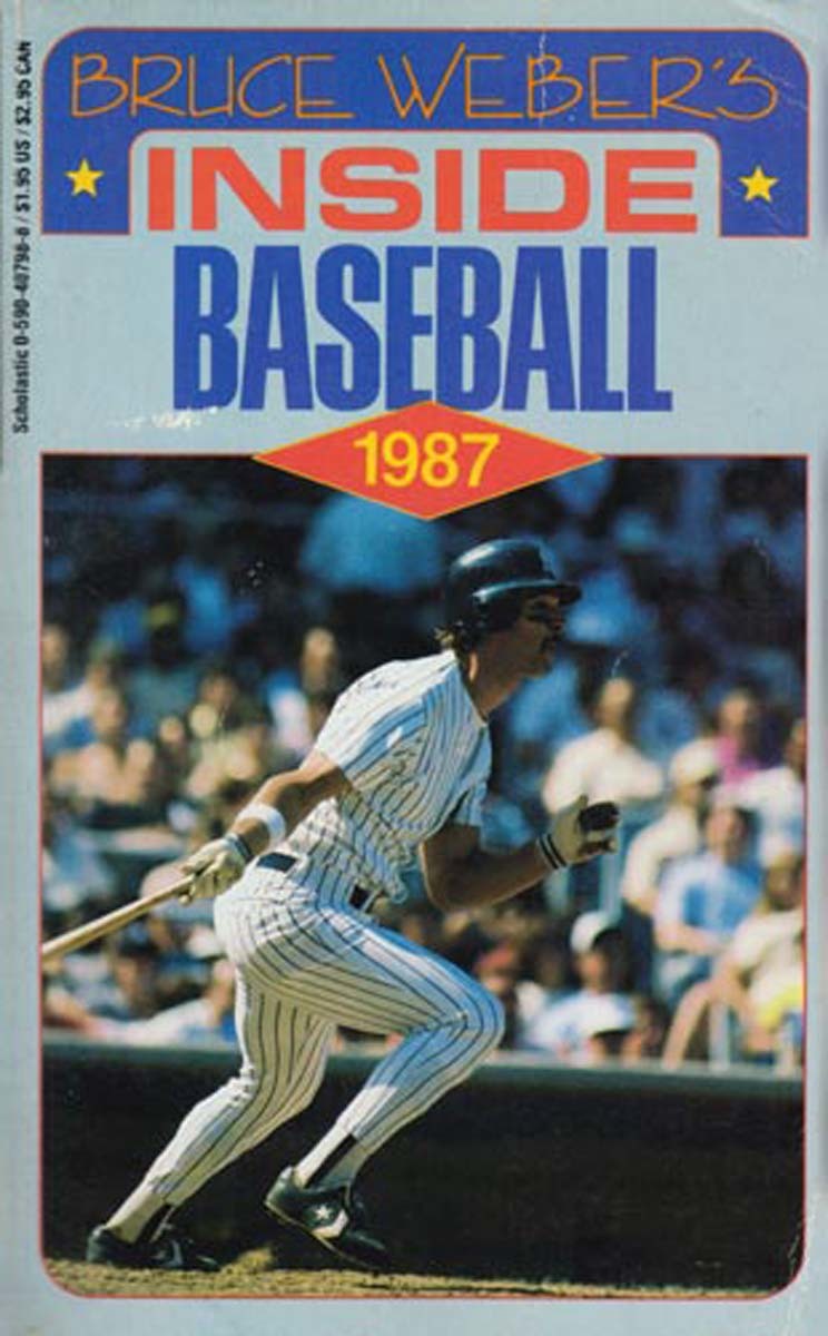 Primary image for Bruce Weber's Inside Baseball 1987 / Scholastic Paperback Juvenile Non-Fiction