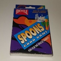 VTG Spoons Card Game Bicycle 1998 COMPLETE - $19.75