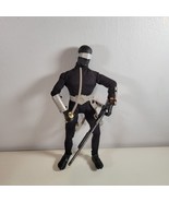 GI Joe Commando Snake Eyes Action Figure w Accessories 12 Inch Hasbro 1996 - £17.37 GBP