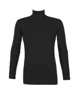 Suéter Cuello de Hombre Manga Larga de Algodón Elástico Sudadera Cotonel... - $24.65 CAD