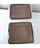 Vintage Litton Ware Conventional Oven Microwave Lidded Cookware set 2 w/... - $445.74 MXN