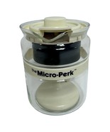 Gemco Micro Perk Coffee Percolator 2 to 4 Cup Out Of Box 1980&#39;s Off Whit... - $35.00