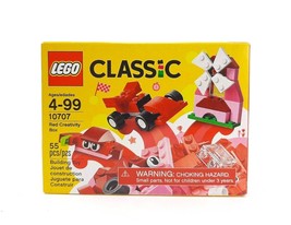 Lego Classic Red Creativity Box Building Toy 55 Pieces Ages 4-99 - $80.52 MXN