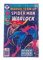 Marvel Team-Up, Spider-Man &amp; Warlock #55, Marvel Comics Mar 1976, ( 5.0 ... - $17.42