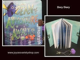 Finding Dory An Ocean of Adventure Lock &amp; Key Diary - £6.40 GBP