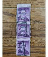 US Stamp Patrick Henry $1 Used Vert Strip of 3 - €3,14 EUR