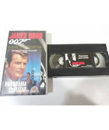 007 James Bond Panorama para matar Roger Moore VHS Tape Spanish - $28.46 CAD
