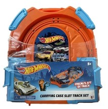 New! Hot Wheels Carrying Case Slot Track Set Car 5.5 Ft Of Track. 14 Pieces! - £32.04 GBP