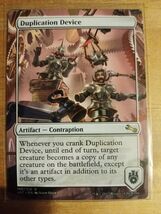 Duplication Device Magic The Gathering Rare Unstable 180 Artifact Contra... - $3.18
