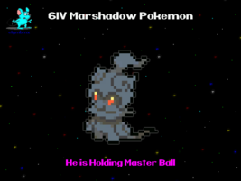 6IV Marshadow Mythical Legendary Pokémon with Master Ball Pokemon Sword &amp; Shield - £3.98 GBP
