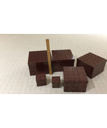 6 Christmas Nesting boxes for gifts New no Tags minor imperfections - $658.33 MXN