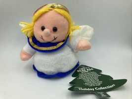 Stuffins Christmas Be-An Angel Plush Toy Ornament Vintage 1997 Shelf Sitter - £5.78 GBP