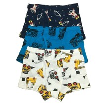 3 PK Cotton Toddler Little Boys Kids Underwear Boxer Briefs Size 4T 5T 6T 7T 8T - £8.83 GBP