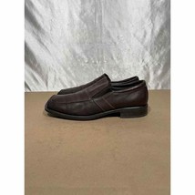 Bottesini Brown Leather Square Toe Loafers Dress Shoes Men’s Sz 13 M - £23.98 GBP