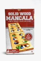 Cardinal Industries Solid Wood Mancala Folding Game Board New  - £28.70 GBP