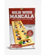 Cardinal Industries Solid Wood Mancala Folding Game Board New  - £29.07 GBP