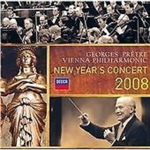 Various Composers : New Year&#39;s Day Concert 2008 (Pretre, Wiener Philharmoniker)  - £11.97 GBP