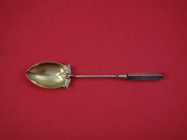 Isis by Gorham Sterling Silver Place Soup Spoon Gold-Washed 6 1/2&quot; Vintage - £240.72 GBP