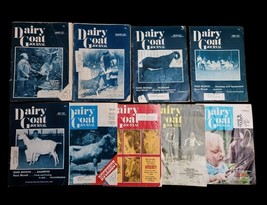 Dairy Goat Journal Magazine Lot of 9 Vintage 1977 - £61.26 GBP